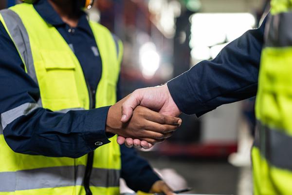 shaking hands