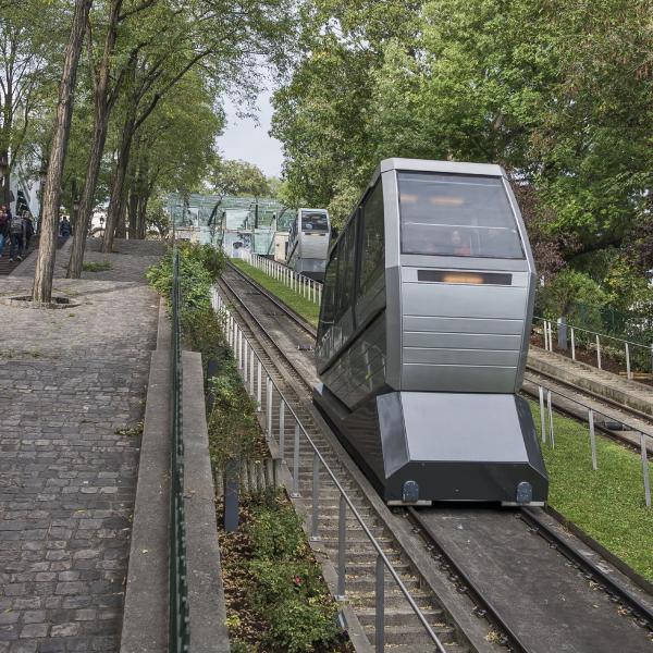 Le Funiculaire de Montmartre à Paris en mobilité RATP