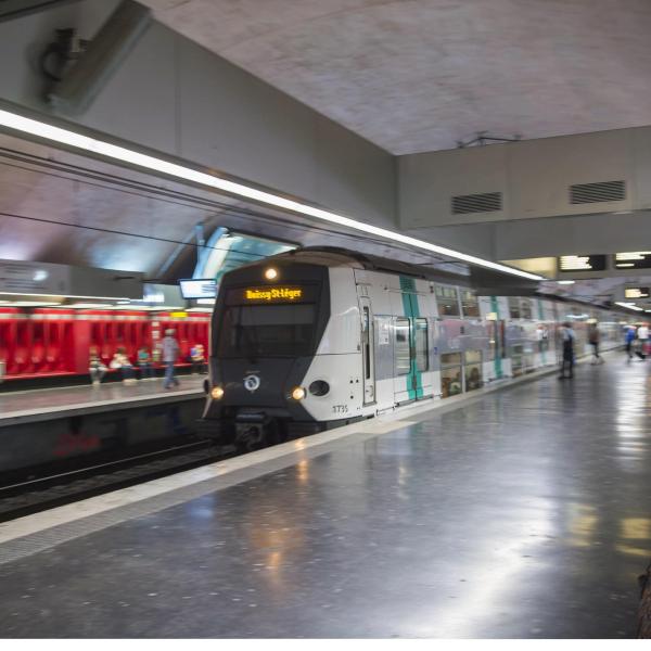 RER A RATP train Paris 