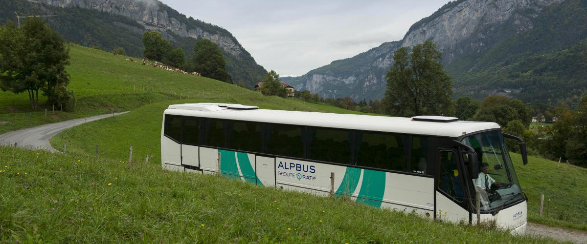 Rhone Alpes France bus mobility