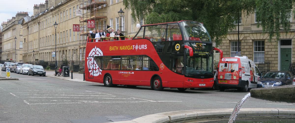 Bath Royaume-Uni Bus Sightseeing UK Navigatours Extrapolitan RATP Dev