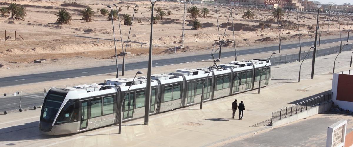 Ouargla RATP Dev Streetcar