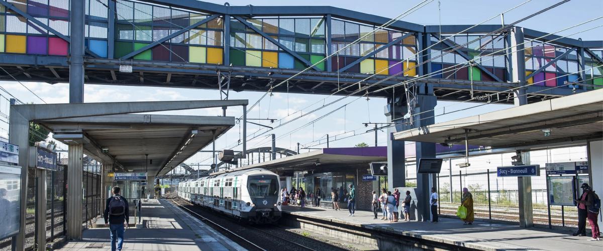 RER A RATP train Paris 