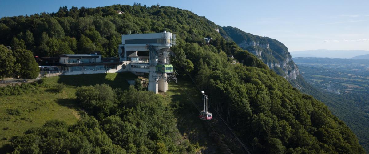 Le téléphérique d&#039;Etrembières, dit du Salève, en mobilité