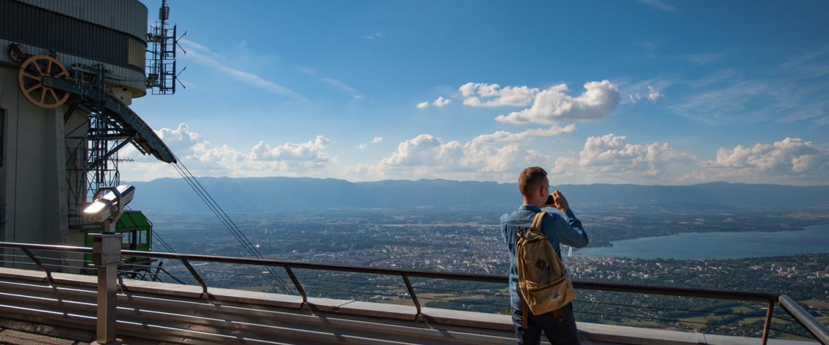 Le téléphérique d&#039;Etrembières, dit du Salève, en mobilité